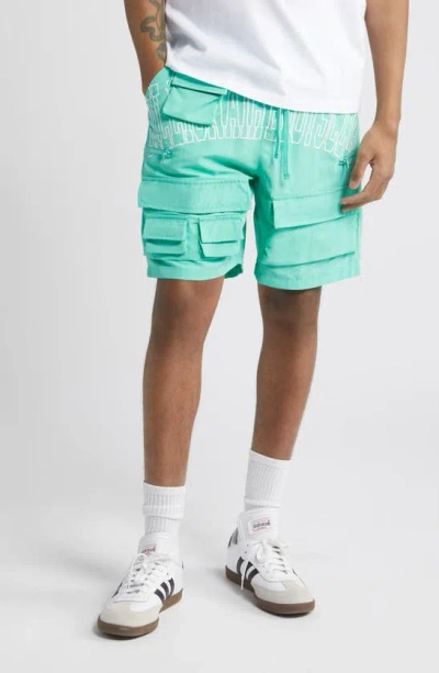 Shop Billionaire Boys Club Wanderer Shorts In Spearmint
