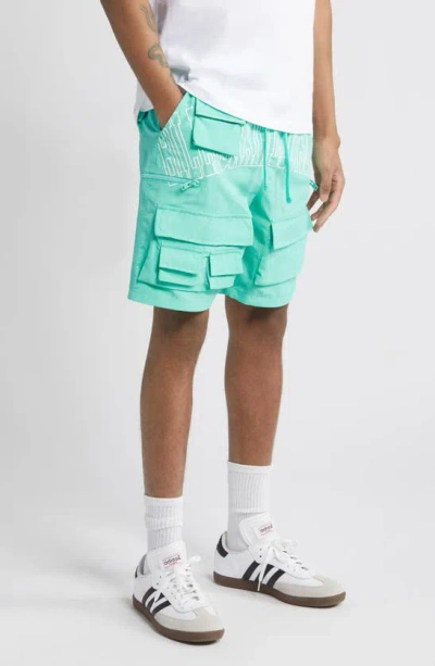 Shop Billionaire Boys Club Wanderer Shorts In Spearmint