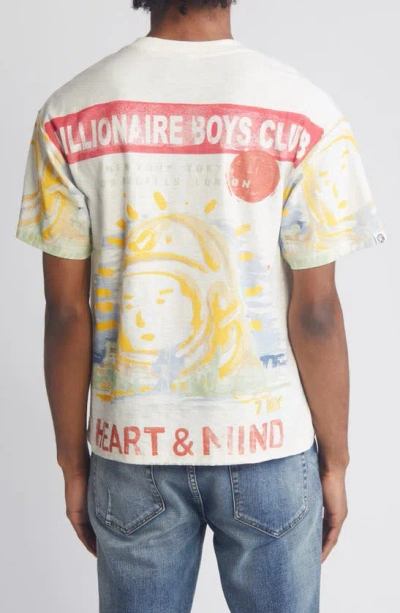 Shop Billionaire Boys Club Wonder Crop Cotton T-shirt In Gardenia