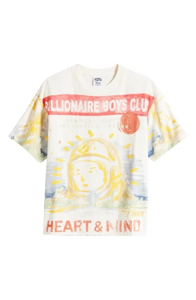 Shop Billionaire Boys Club Wonder Crop Cotton T-shirt In Gardenia