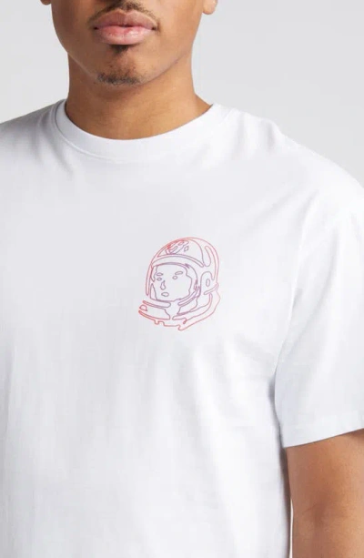 Shop Billionaire Boys Club Block Burst Cotton Graphic T-shirt In White