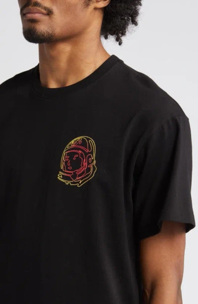 Shop Billionaire Boys Club Block Burst Cotton Graphic T-shirt In Black