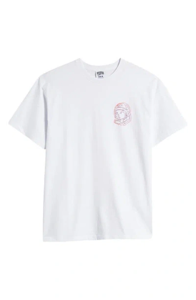 Shop Billionaire Boys Club Block Burst Cotton Graphic T-shirt In White