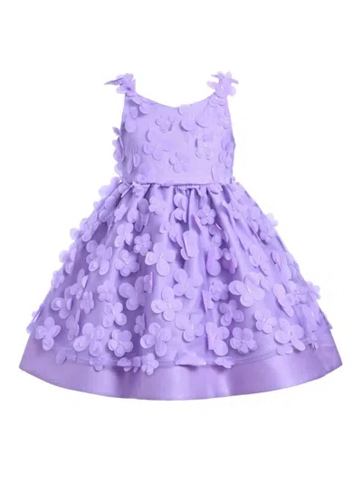 Shop Tulleen Little Girl's & Girl's Lago Dress In Purple