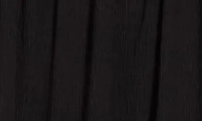 Lovestitch Smocked Minidress In Black