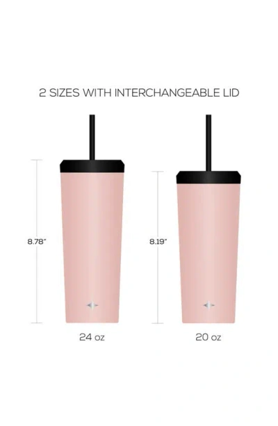 Shop Joyjolt Stainless Steel Insulated Tumbler In Pink