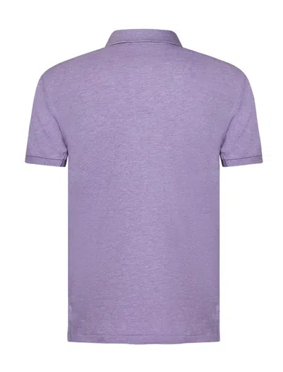 Shop Ralph Lauren T-shirts And Polos In Pastel Purple