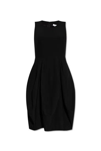 Shop Comme Des Garçons Comme Des Garçons Sleeveless Dress In Black