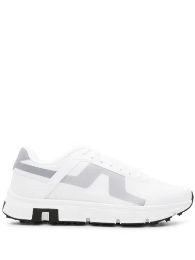 Shop J. Lindeberg White Vent 500 Golf Sneakers