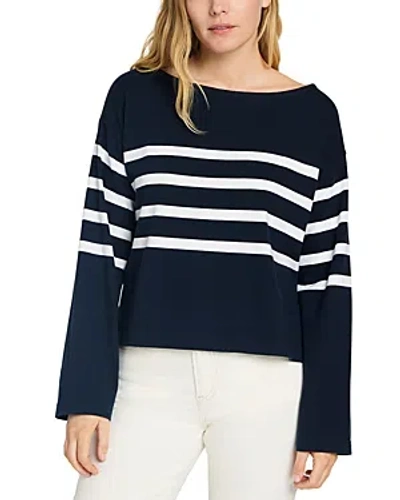 Shop Faherty Cotton Sport Jersey Tee In Cape May Stripe