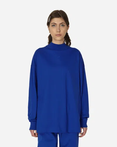 Shop Adidas Originals Basketball Longsleeve T-shirt Lucid In Blue