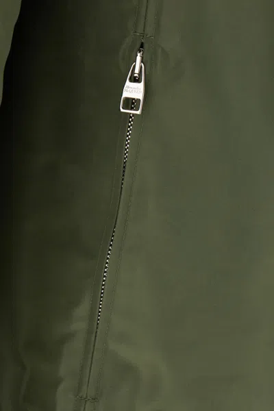 Alexander Mcqueen Graffiti Reversible Jacket In Green