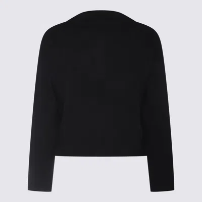 Shop Ami Alexandre Mattiussi Ami Paris Black Cotton Sweatshirt
