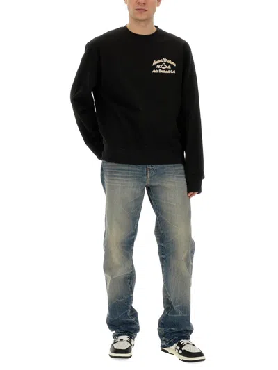 Shop Amiri Sweatshirt With Logo In Black