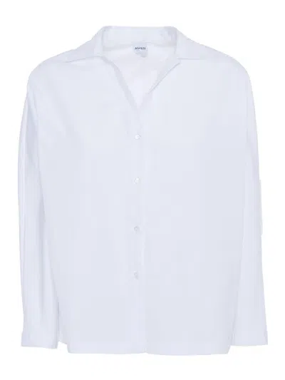Shop Aspesi Shirt In White