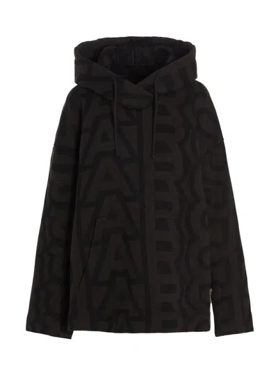 Shop Marc Jacobs 'monogram' Hoodie In Black