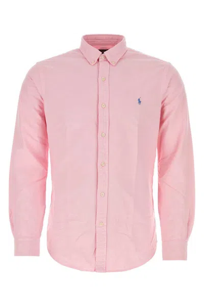 Shop Polo Ralph Lauren Shirts In Pink