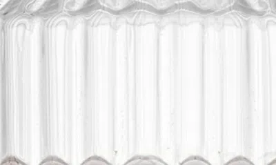 Joyjolt Elle Fluted 2-piece Carafe Set In Clear