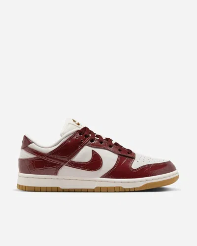 Shop Nike Dunk Low &#39;team Red Croc&#39;