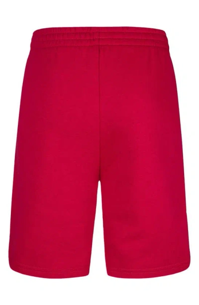 Shop Hurley Kids' Fleece Shorts In Cardinal Red