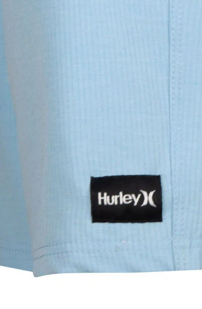 Shop Hurley Kids' Zuma Pull-on Walk Shorts In Blue Dream