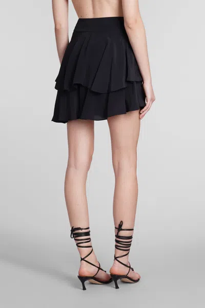 Shop Iro Emerie Skirt In Black Viscose