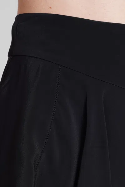 Shop Iro Emerie Skirt In Black Viscose