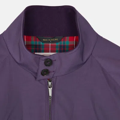 Shop Baracuta G9 Cloth In Purple Plum