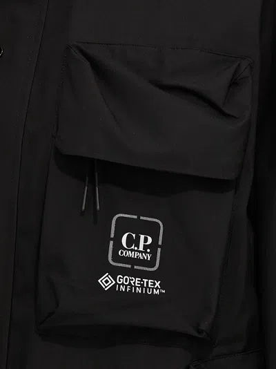 Shop C.p. Company Chrome-r Short Jacket In Black