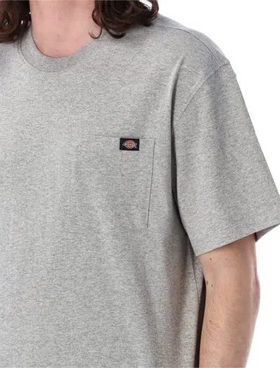 Shop Dickies Luray Pocket T-shirt In Grey Mel