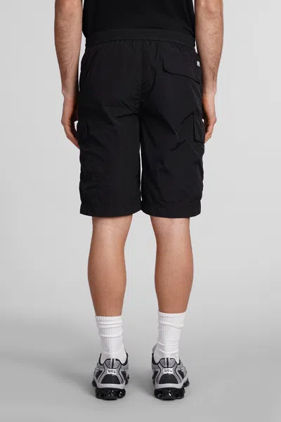Shop C.p. Company Chrome R Shorts In Black Polyamide