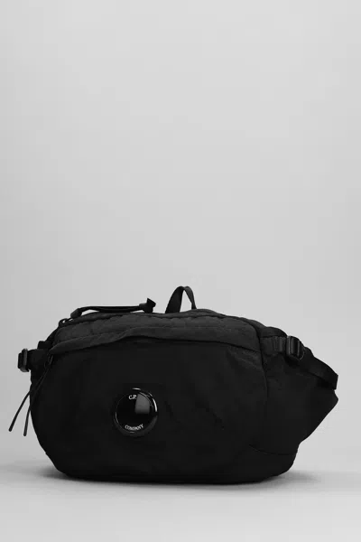 Shop C.p. Company Nylon B Waist Bag In Black Polyamide