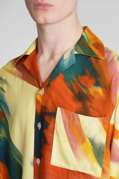 Shop Costumein Robin Shirt In Multicolor Viscose
