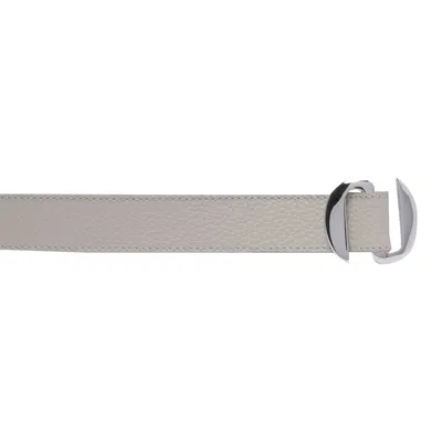 Shop Orciani Sense Belt In Grey