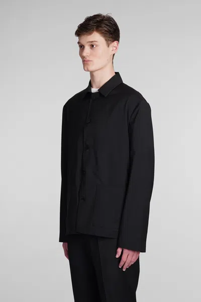 Shop Costumein Timisoara Casual Jacket In Black Wool