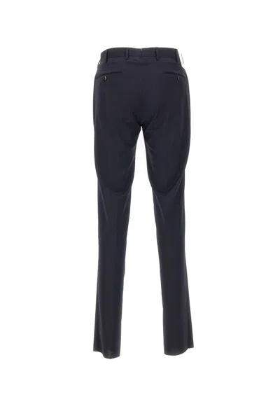 Shop Pt01 Techno Washable Wool Wool And Cotton Blend Pants In Non Definito