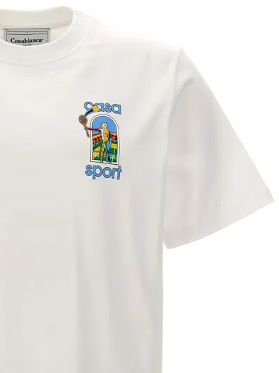 Shop Casablanca Screen Printed T-shirt In Le Jeu Colore