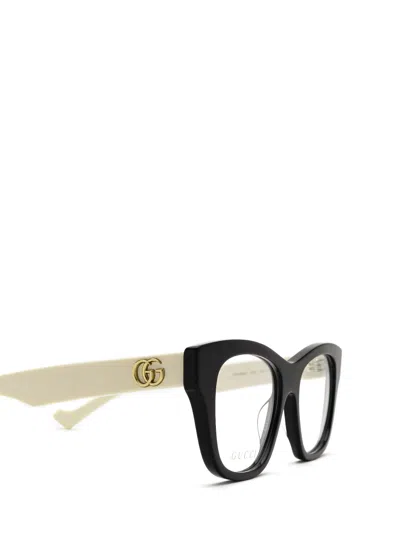 Shop Gucci Gg0999o Black Glasses