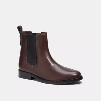 Shop Coach Outlet Maeve Bootie In Brown