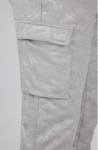 Shop 90 Degree By Reflex Camo Brushed Joggers In Heather Grey