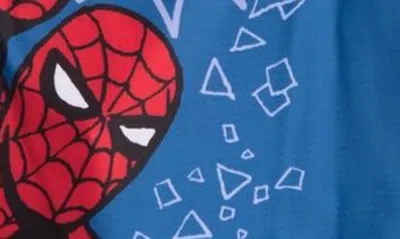 Shop Dreamwave Kids' Spider-man Rashguard Set In Red/blue