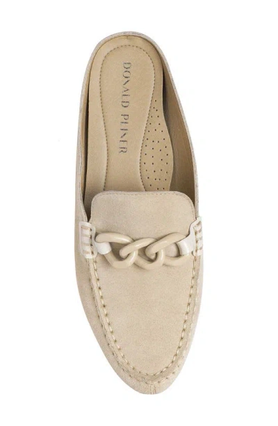 Shop Donald Pliner Donald Pilner Slip-on Suede Mule In Sand