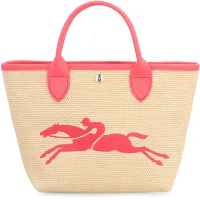 Shop Longchamp Tote Bag Le Panier Pliage S In Red