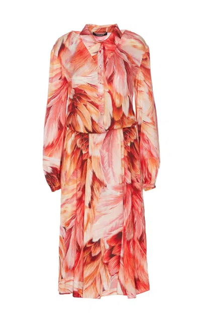 Shop Roberto Cavalli Dresses In Multicolour