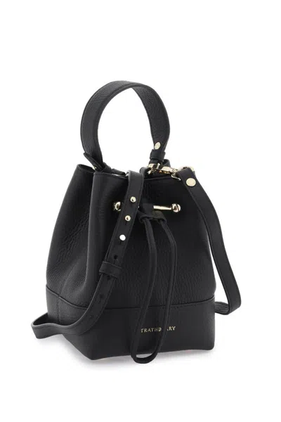 Shop Strathberry Lana Osette Bucket Bag In Black