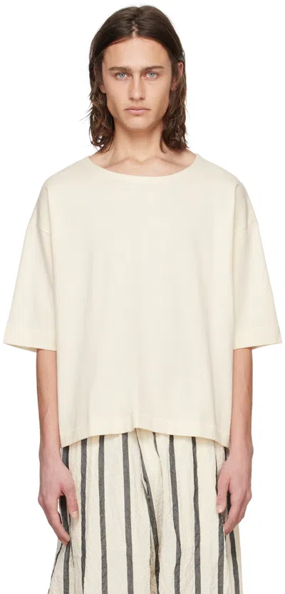 Shop Toogood Beige 'the Tapper' T-shirt In Raw