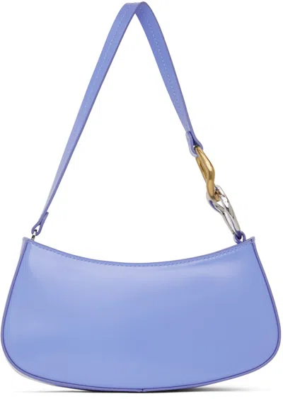 Shop Staud Blue Ollie Bag In Blhy Blue Hydrangea