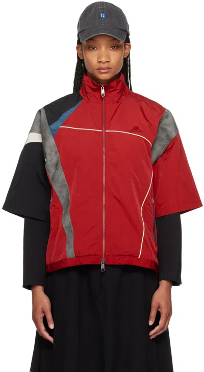 Shop Ader Error Red Milos Jacket