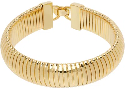 Shop Anine Bing Gold Coil Chain Bracelet