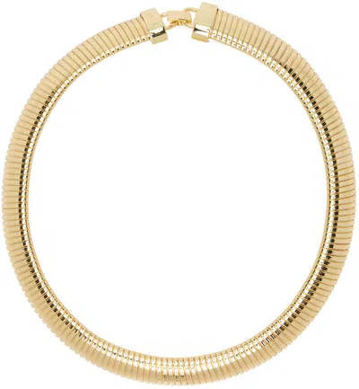 Shop Anine Bing Gold Coil Chain Necklace